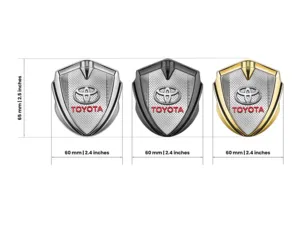 Toyota Car Badge Pro Design Stainless Steel Max